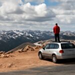 Scenic view of Mount Evans, Colorado