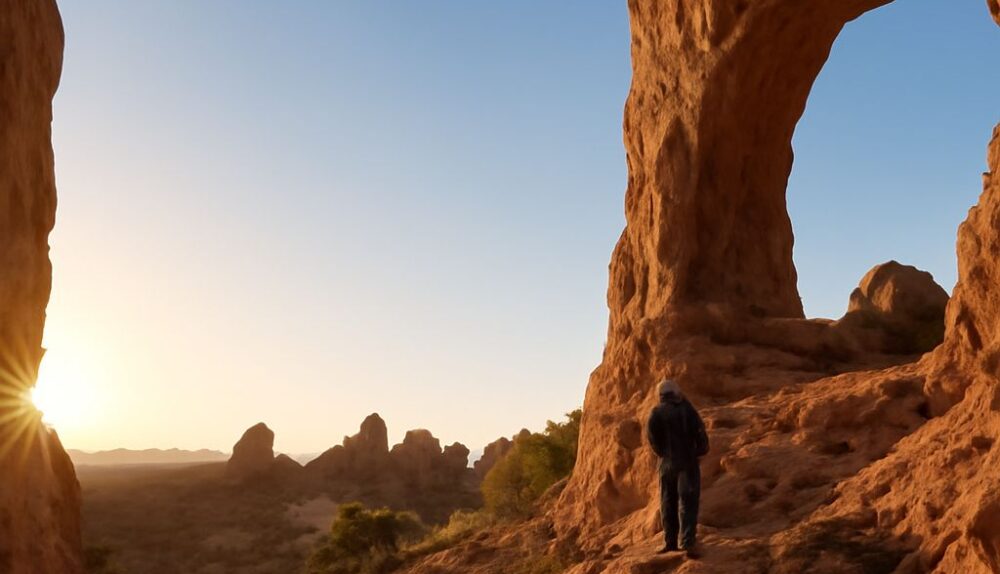 Scenic view of a national park in the USA